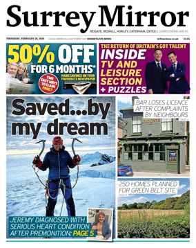 Cover of Surrey Mirror