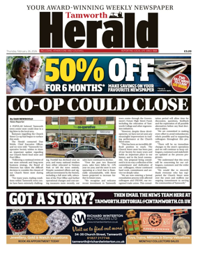 Cover of Tamworth Herald
