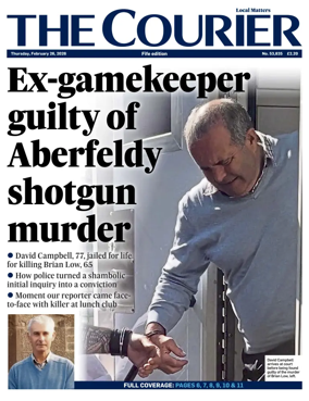 Cover of The Courier & Advertiser (Fife Edition)