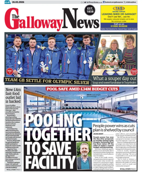 Cover of The Galloway News