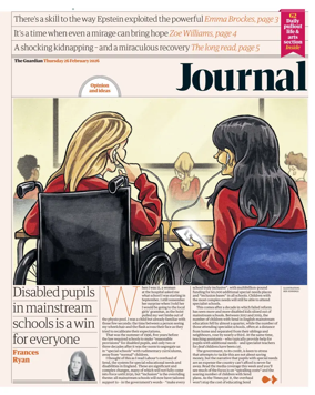 Cover of The Guardian e-paper Journal