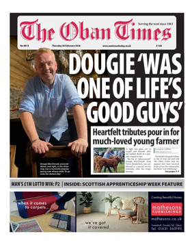 Cover of The Oban Times
