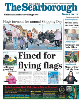 Cover of The Scarborough News