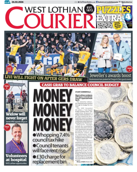 Cover of West Lothian Courier