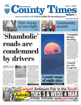Cover of West Sussex County Times