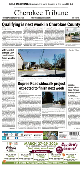 Cover of Cherokee Tribune