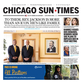Cover of Chicago Sun-Times