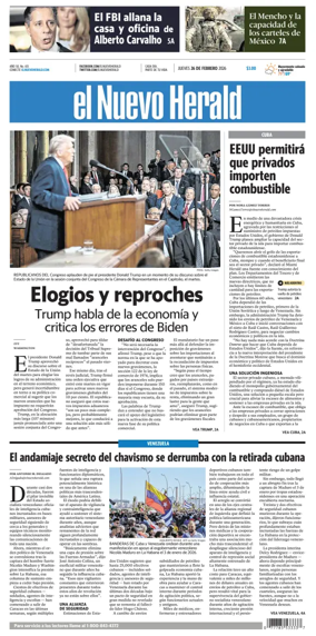 Cover of El Nuevo Herald