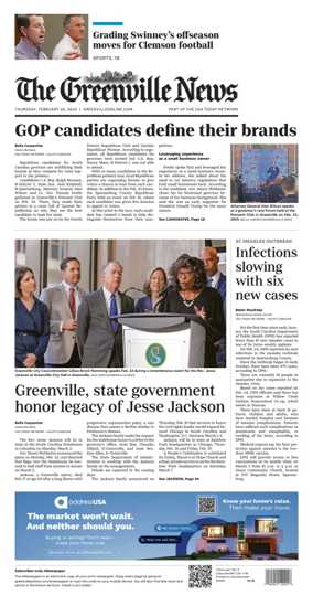 Cover of The Greenville News