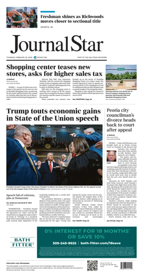 Cover of Journal Star (Peoria)