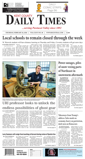 Cover of Kent County Daily Times