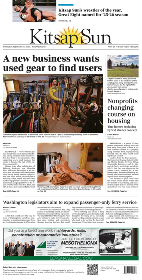 Cover of Kitsap Sun
