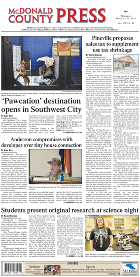 Cover of McDonald County Press