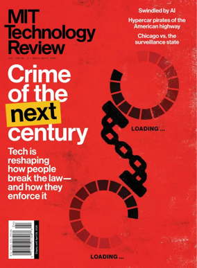 Cover of MIT Technology Review
