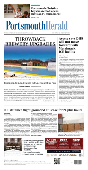 Cover of Portsmouth Herald