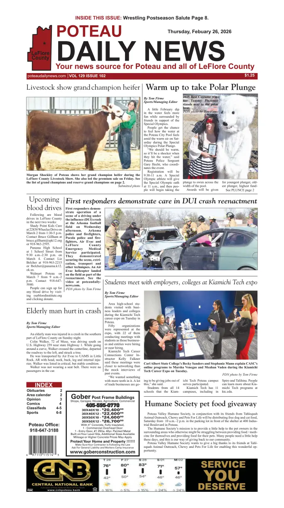 Cover of Poteau Daily News