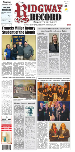 Cover of Ridgway Record