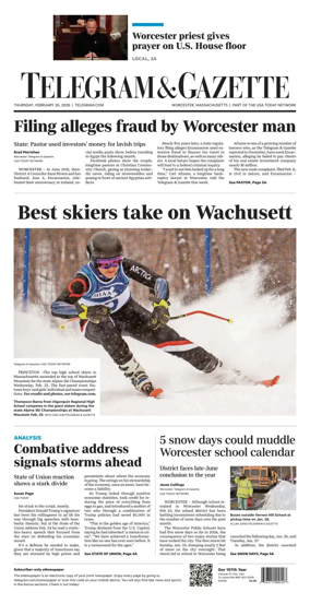 Cover of Telegram & Gazette