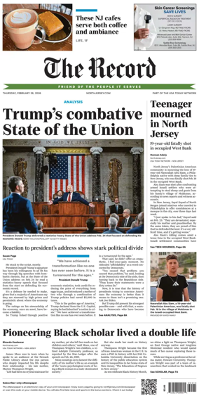 Cover of The Bergen Record