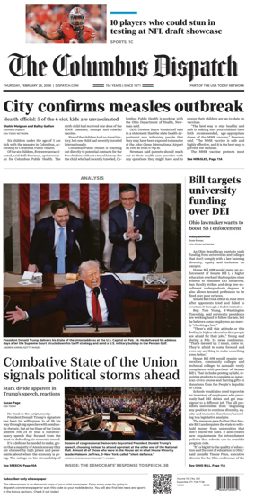 Cover of The Columbus Dispatch