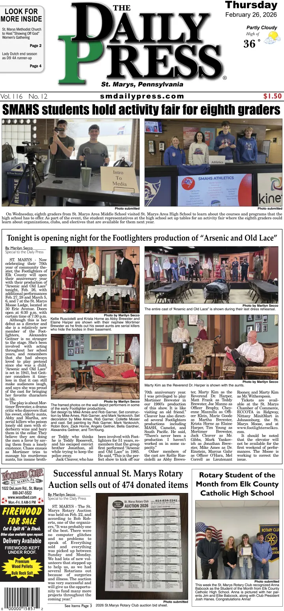 Cover of The Daily Press