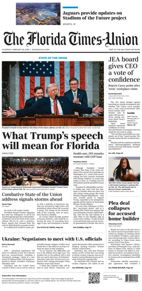 Cover of The Florida Times-Union