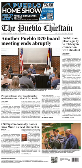 Cover of The Pueblo Chieftain