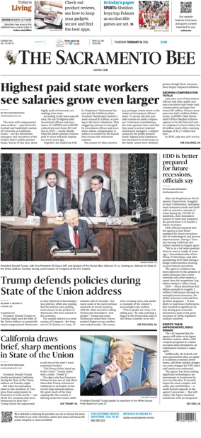 Cover of The Sacramento Bee