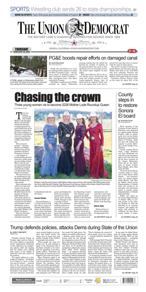 Cover of The Union Democrat