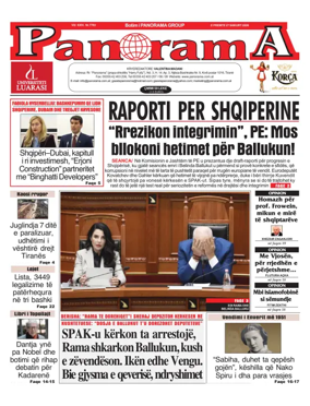 Cover of Panorama (Albania)