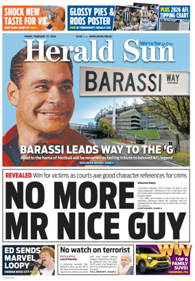 Cover of Herald Sun