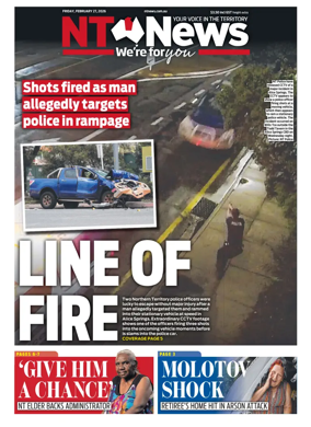 Cover of NT News