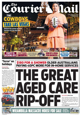 Cover of The Courier-Mail