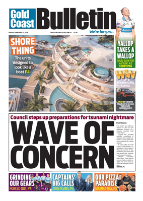 Cover of The Gold Coast Bulletin