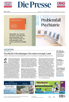 Cover of Die Presse