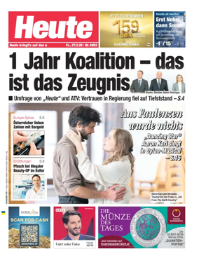 Cover of Heute - Niederosterreich Ausgabe