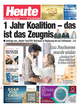 Cover of Heute - Oberosterreich Ausgabe