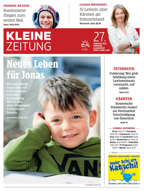 Cover of Kleine Zeitung Kaernten