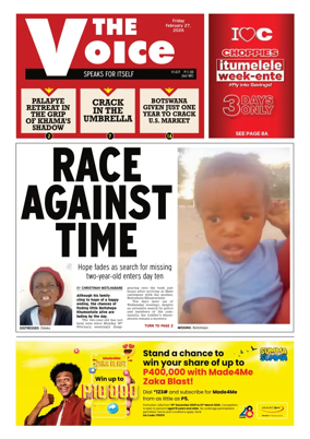 Cover of The Voice (Botswana)