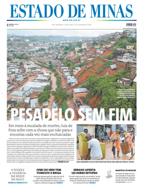 Cover of Estado de Minas (Brazil)