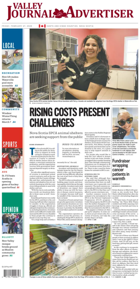 Cover of Valley Journal Advertiser