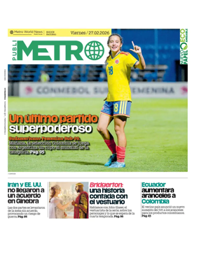 Cover of Publimetro Cali
