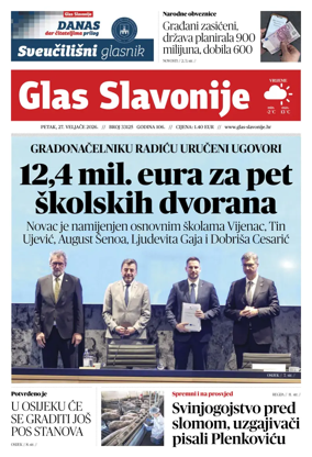Cover of Glas Slavonije