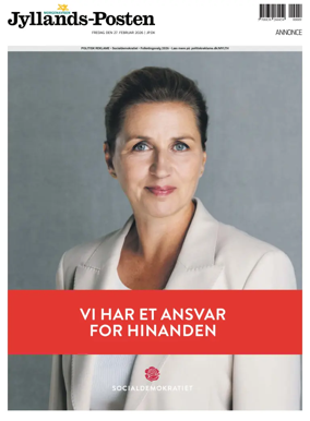 Cover of Jyllands-Posten