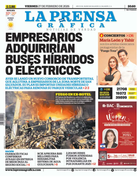 Cover of La Prensa Grafica