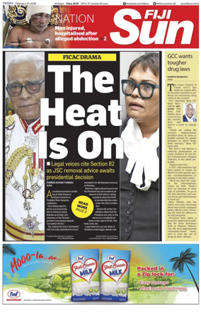 Cover of Fiji Sun
