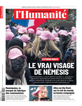 Cover of L'HUMANITE