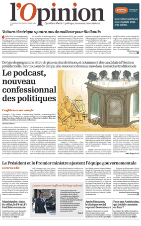 Cover of L'Opinion