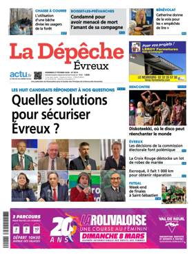 Cover of La Depeche Evreux