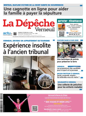 Cover of La Depeche Verneuil